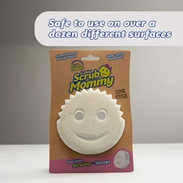 Scrub Daddy Dual-Sided Sponge and Scrubber for All