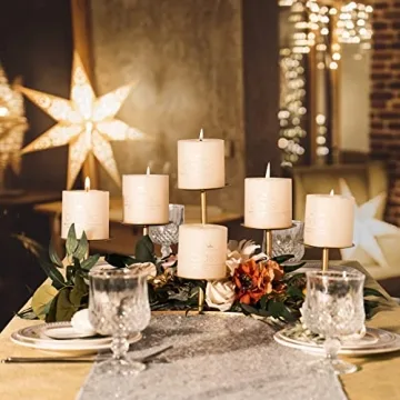 Gold Candelabra Candle Holders for Gorgeous Home Decor