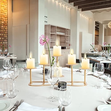 Gold Candelabra Candle Holders for Gorgeous Home Decor