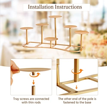 Gold Candelabra Candle Holders for Gorgeous Home Decor