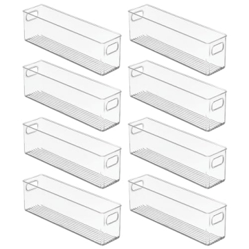 mDesign Kitchen Organizer Bins - Versatile Storage Solution