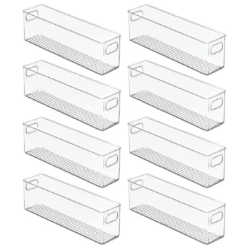 mDesign Kitchen Organizer Bins - Versatile Storage Solution