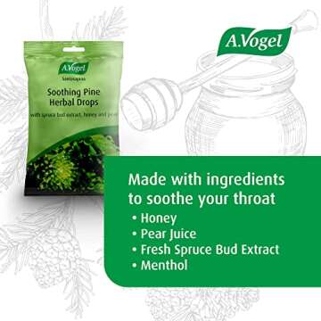 A.Vogel Cough Drops Soothing Pine - 3-Pack Relief