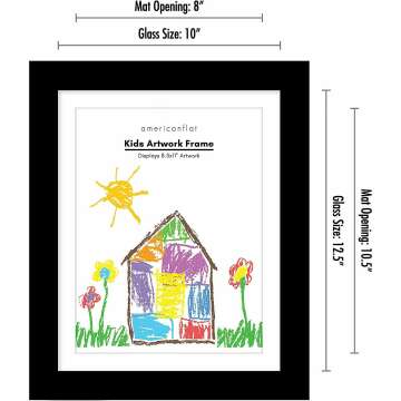 Kids Artwork Frame 10x12.5 - Horizontal & Vertical