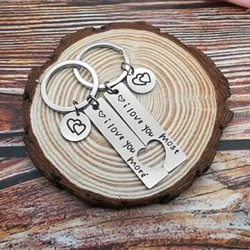 Vadaka Couple Keychains for Him and Her, Perfect Gifts