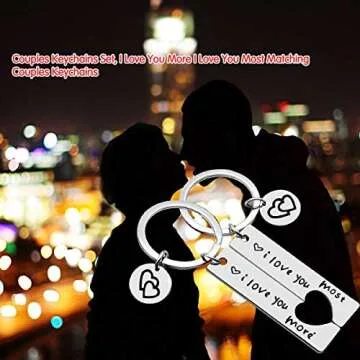 Vadaka Couple Keychains for Him and Her, Perfect Gifts