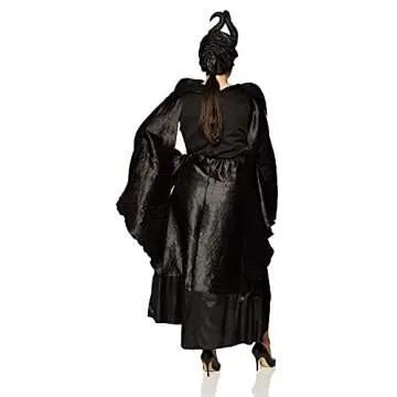 Disguise Disney Maleficent Black Gown Costume for Adults