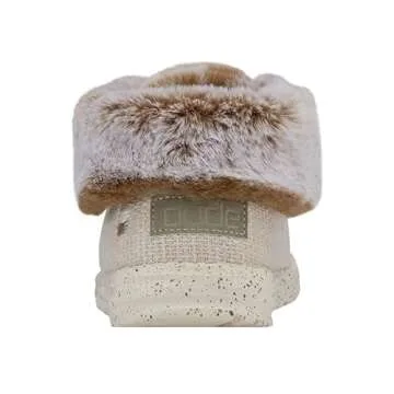 Hey Dude Women's Britt Boho Leo Silver Lace Up Boots