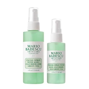 Mario Badescu Facial Spray with Aloe, Cucumber and Green Tea for All Skin Types | Face Mist that Hyd...