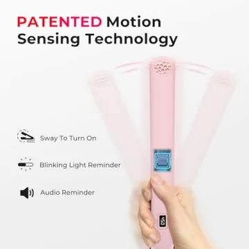 TYMO 2 in 1 Flat Iron & Curler with Fast Heating