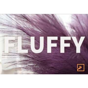 ZIFTY 7-Pcs 38"/3.1FT Faux Pampas Grass Large Tall Fluffy Artificial Fake Flower Boho Decor Bulrush Reed Grass for Vase Filler Farmhouse Home Wedding Decor (Purple)