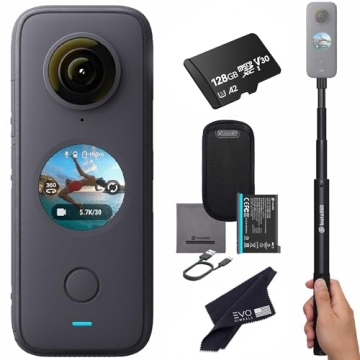 Insta360 ONE X2 360 Camera with Touchscreen Features