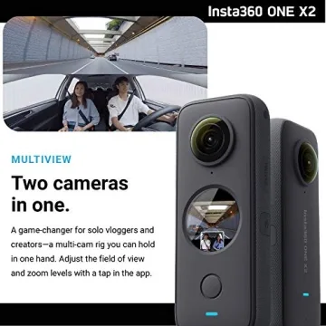 Insta360 ONE X2 360 Camera with Touchscreen Features