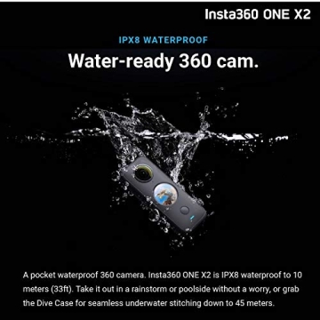 Insta360 ONE X2 360 Camera with Touchscreen Features