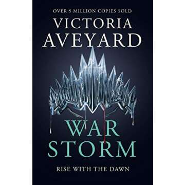 Victoria Aveyard Red Queen Series 5 Books Collection Set (Red Queen, Glass Sword, King'S Cage, War Storm, Broken Throne)