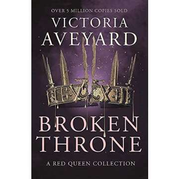 Victoria Aveyard Red Queen Series 5 Books Collection Set (Red Queen, Glass Sword, King'S Cage, War Storm, Broken Throne)
