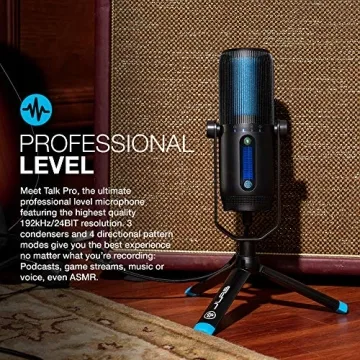 JLab Talk Pro USB Microphone High-Res Audio 4 Modes