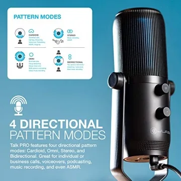 JLab Talk Pro USB Microphone High-Res Audio 4 Modes