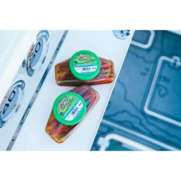 Berkley Gulp! Saltwater Jerk Shad,Pearl White,6in