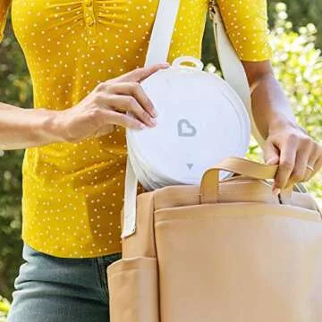 Munchkin® Toss™ Portable Disposable Diaper Pail, Holds up to 90 Newborn Diapers, 3 Pack, White