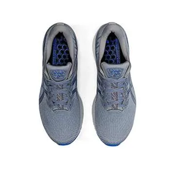 ASICS Men's GT-2000 10 Running Shoes, 10.5, Sheet Rock/Electric Blue