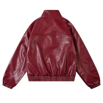 Trendy Aelfric Eden Faux Leather Motorcycle Jacket Winter 2024