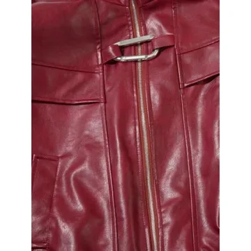 Trendy Aelfric Eden Faux Leather Motorcycle Jacket Winter 2024