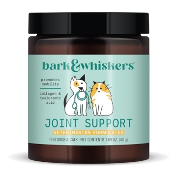 Bark & Whiskers Joint Support: A Solution for Pet Mobility