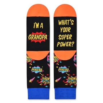 Best Gifts for Grandparents - Unique Socks for Grandma & Grandpa