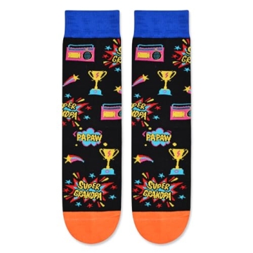 Best Gifts for Grandparents - Unique Socks for Grandma & Grandpa