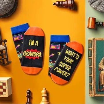 Best Gifts for Grandparents - Unique Socks for Grandma & Grandpa