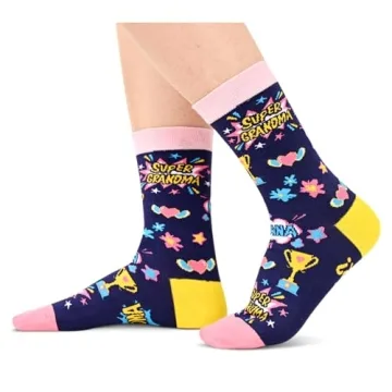 Best Gifts for Grandparents - Unique Socks for Grandma & Grandpa