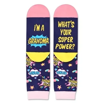 Best Gifts for Grandparents - Unique Socks for Grandma & Grandpa