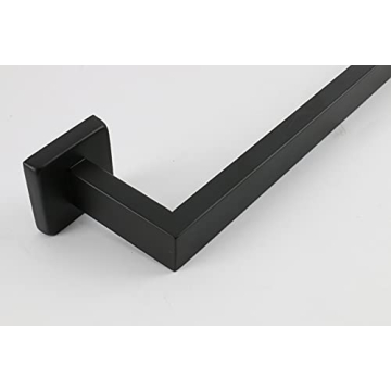 TocTen Bath Towel Rack - Sturdy Stainless Steel Towel Holder