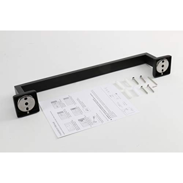 TocTen Bath Towel Rack - Sturdy Stainless Steel Towel Holder