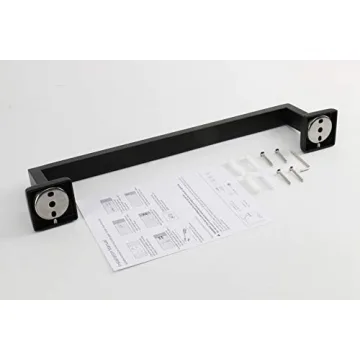 TocTen Bath Towel Rack - Sturdy Stainless Steel Towel Holder