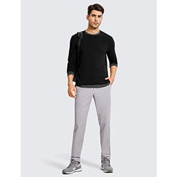 CRZ YOGA Pima Cotton Loose Fit T-Shirts for Men and Women