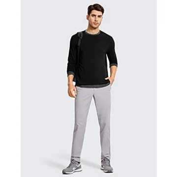 CRZ YOGA Pima Cotton Loose Fit T-Shirts for Men and Women