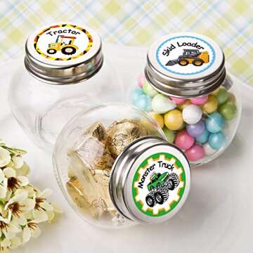 510 Construction Stickers - Fun and Educational for Kids