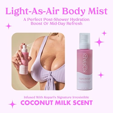 Kopari Coconut Body Spray - Hydrating Mist for Radiant Skin