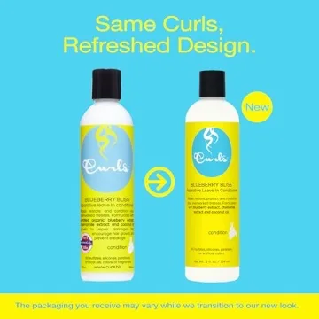 Curls Blueberry Bliss Leave In Conditioner for Curly Hair