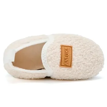 Cozy ANLUKE Kids Slippers with Non-Slip Sole for Toddlers