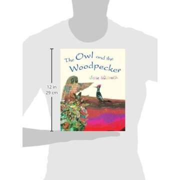 The Owl and the Woodpecker: A Majestic Decorative Piece for Nature Lovers