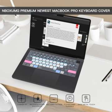 Shortcut Keyboard Cover for Easy MacBook Protection