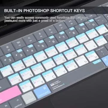 Shortcut Keyboard Cover for Easy MacBook Protection