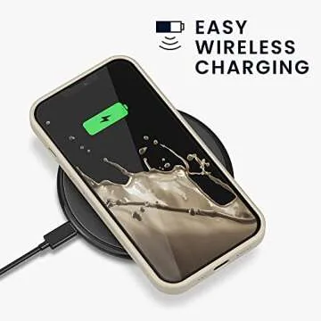 kwmobile Case Compatible with Apple iPhone 13 Case - TPU Silicone Phone Cover with Soft Finish - Cream