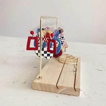 Lemonadeus Earring Hanger Rack – Cute Jewelry Organizer