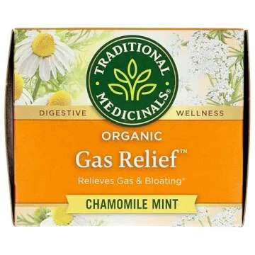 Traditional Medicinals Organic Gas Relief Tea - 16 Bags