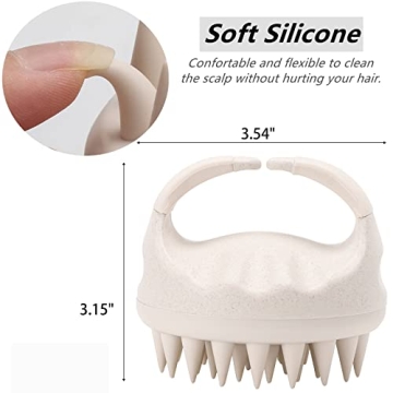 Eco-Friendly Hair Scalp Massager Brush for All Types
