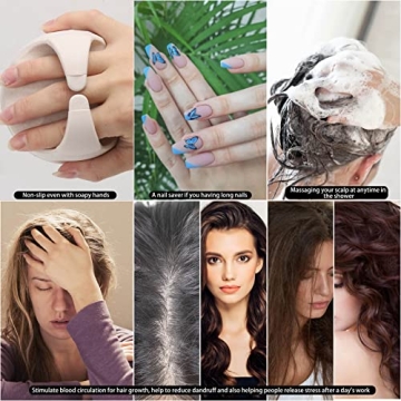 Eco-Friendly Hair Scalp Massager Brush for All Types